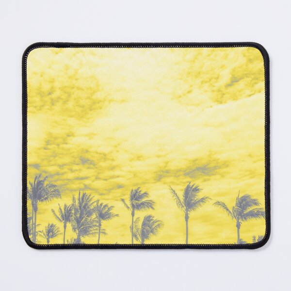 Item preview, Silhouette tropical palm tree with sky with clouds on background designed and sold by Evgeniia Biriukova.