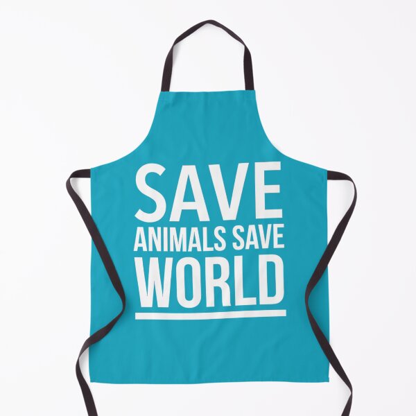 Item preview, Save animals save world | animal lover quotes designed and sold by JJMasters.