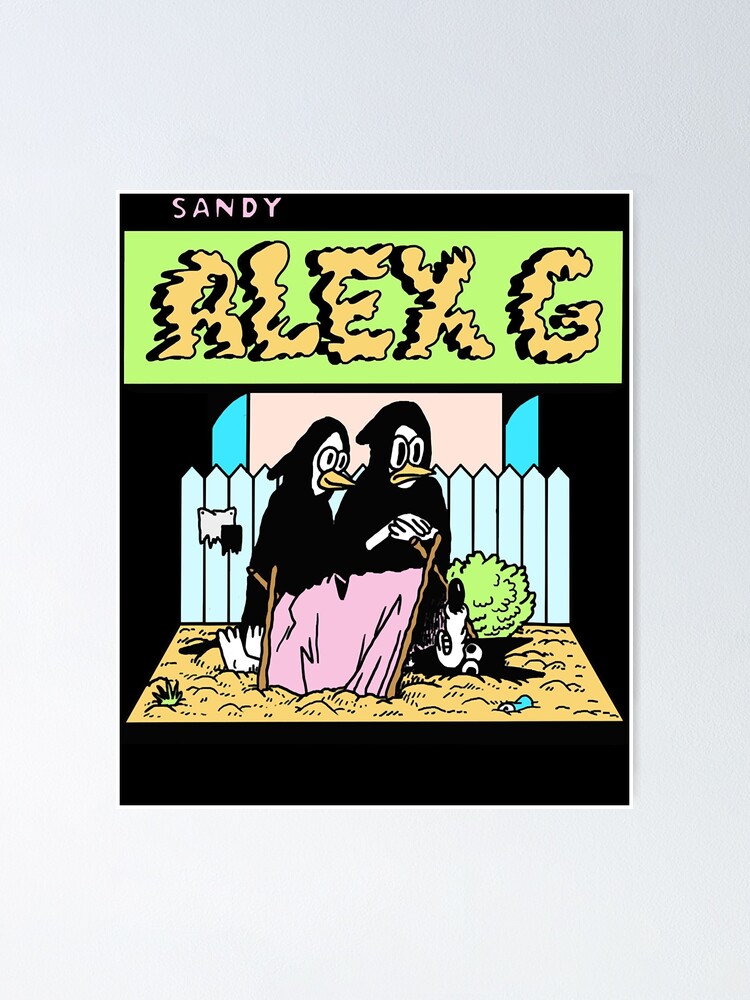 (Sandy) Alex G dead logo Essential | Poster