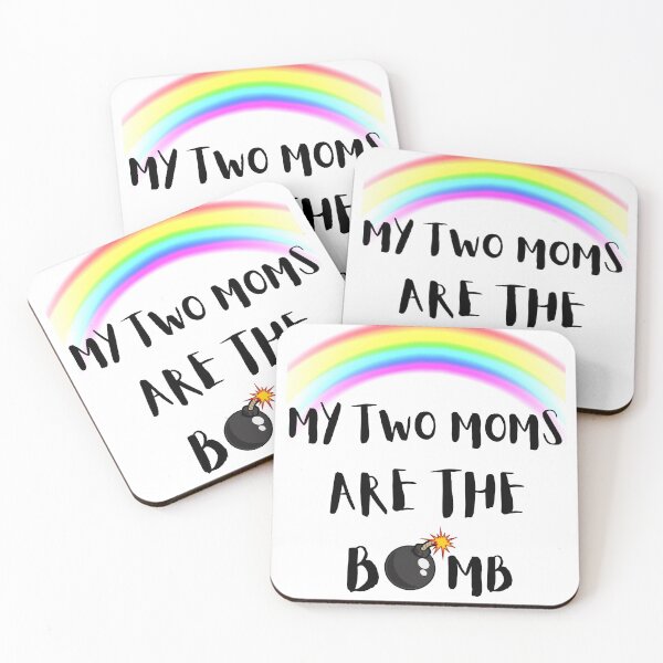 Item preview, my two moms are the bomb - lesbian family two moms designed and sold by HaychGee.