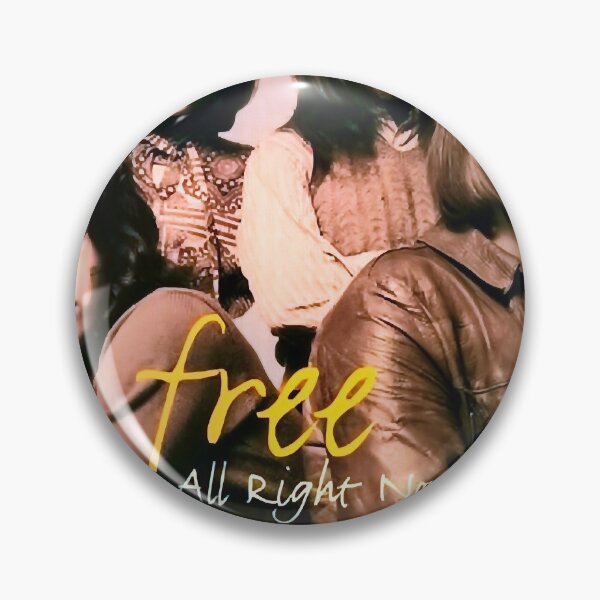 Item preview, Free All Right Now Band Poster Classic designed and sold by SusanGayle01.