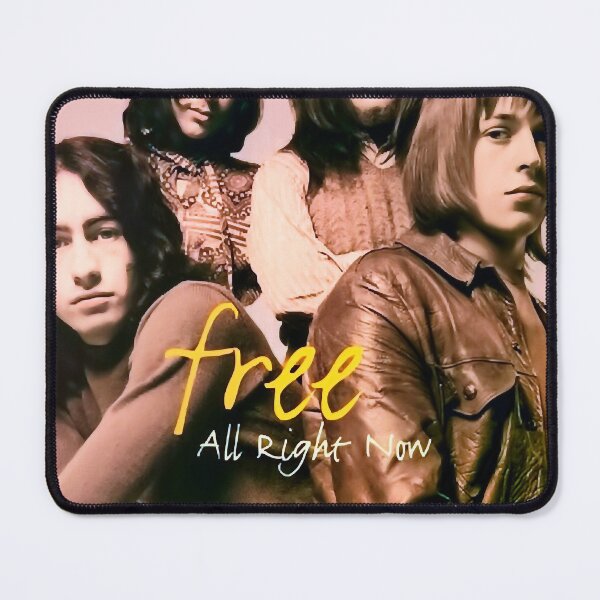 Item preview, Free All Right Now Band Poster Classic designed and sold by SusanGayle01.