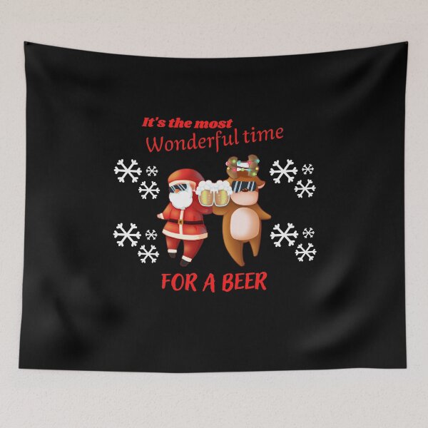 Item preview, Beer Lovers | It's the Most Wonderful Time For a Beer | Christmas designed and sold by D-Shirt-More.