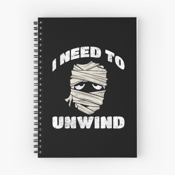 Item preview,  Happy Halloween Need Unwind Funny Mummy Vintage designed and sold by idabry.