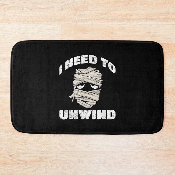Item preview,  Happy Halloween Need Unwind Funny Mummy Vintage designed and sold by idabry.
