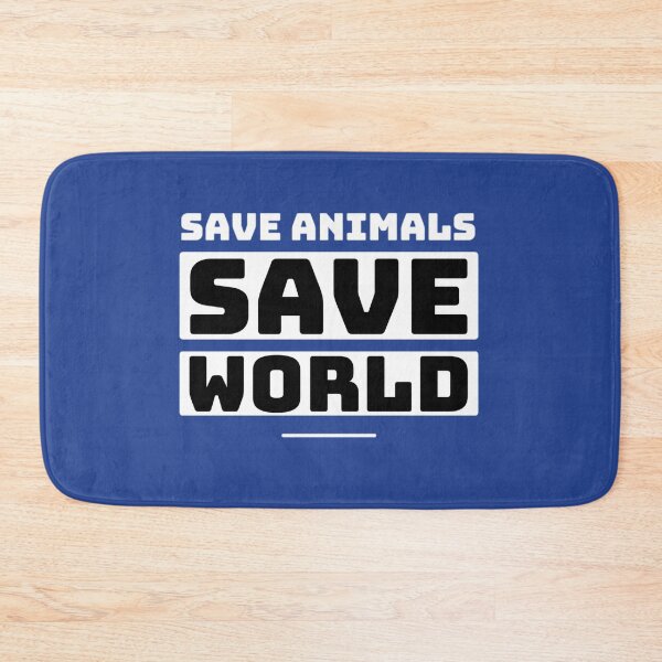 Item preview,   Save animals save world | animal lover quotes  designed and sold by JJMasters.