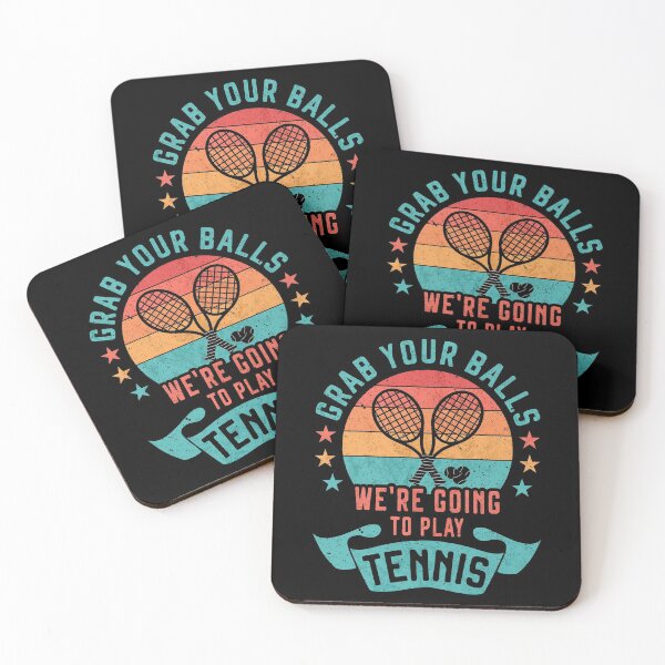 Item preview, Grab your Balls We’re Going to Play Tennis Funny Tennis Player Gift designed and sold by grinta2021.