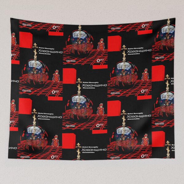 Item preview, OPERA POSTER: MUSSORGSKY : KHOVANSHCHINA designed and sold by Bryan MELTON.