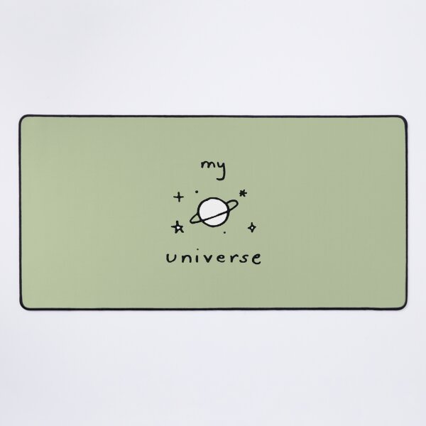 Item preview, My Universe Doodles Black Outline on Light Moss designed and sold by lineartdesigns.