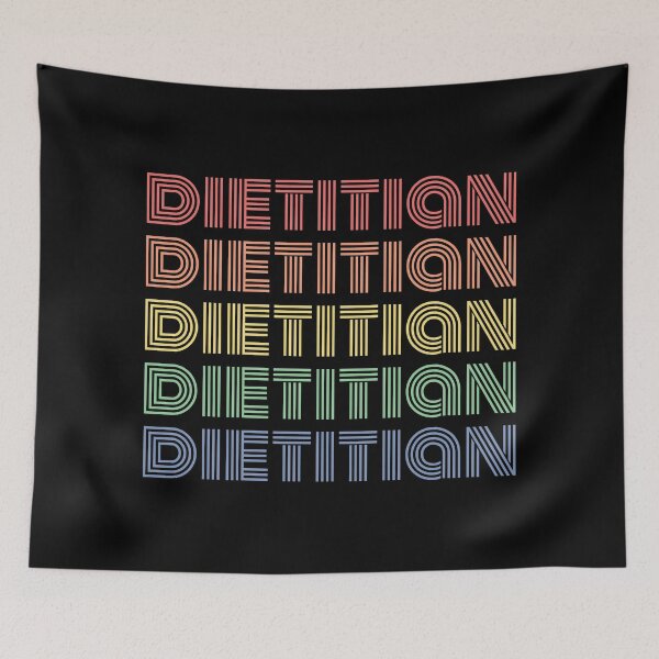 Item preview, You love your job as a Dietitian - I am silently judging your eating habits, registered dietitian retro designed and sold by HStudioPrints.