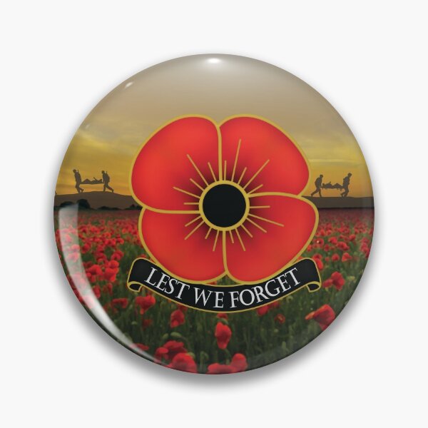 Item preview, Lest We Forget Remembrance - Field of poppies - Modern & Historic Military designed and sold by OffTheRock.
