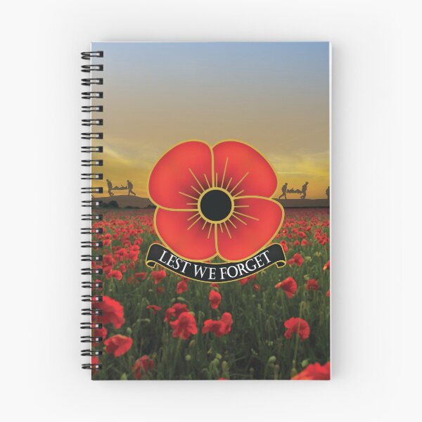 Item preview, Lest We Forget Remembrance - Field of poppies - Modern & Historic Military designed and sold by OffTheRock.