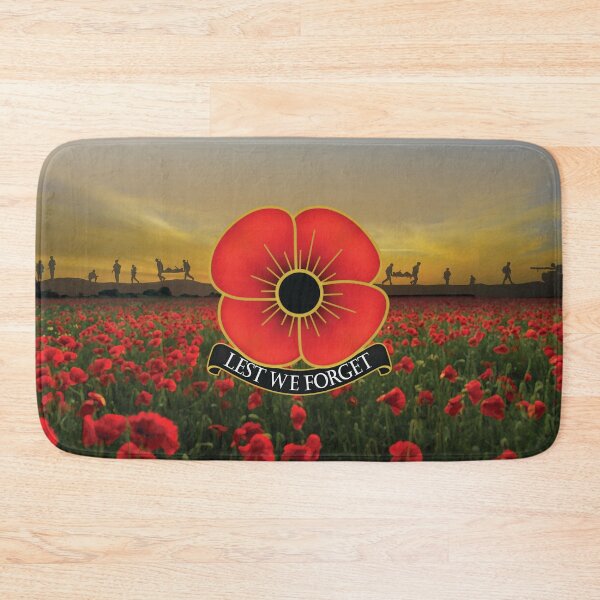 Item preview, Lest We Forget Remembrance - Field of poppies - Modern & Historic Military designed and sold by OffTheRock.