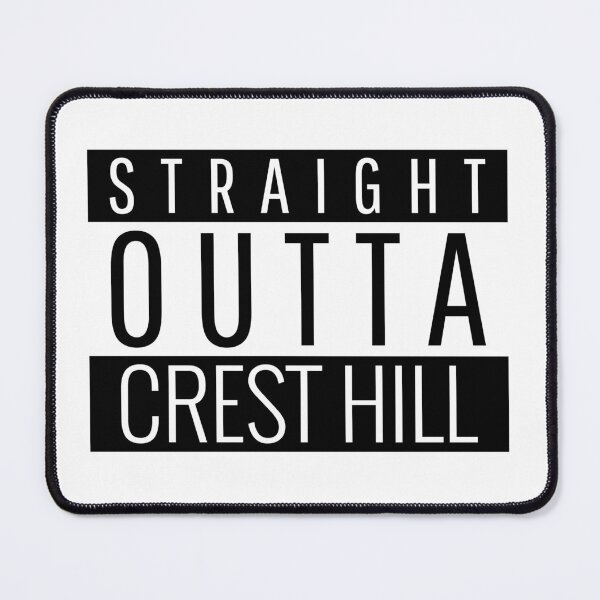 Item preview, Straight Outta Crest Hill Illinois  designed and sold by Teelogic.