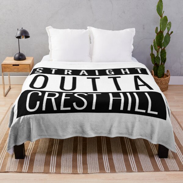 Item preview, Straight Outta Crest Hill Illinois designed and sold by Teelogic.
