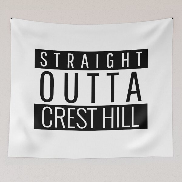 Item preview, Straight Outta Crest Hill Illinois  designed and sold by Teelogic.