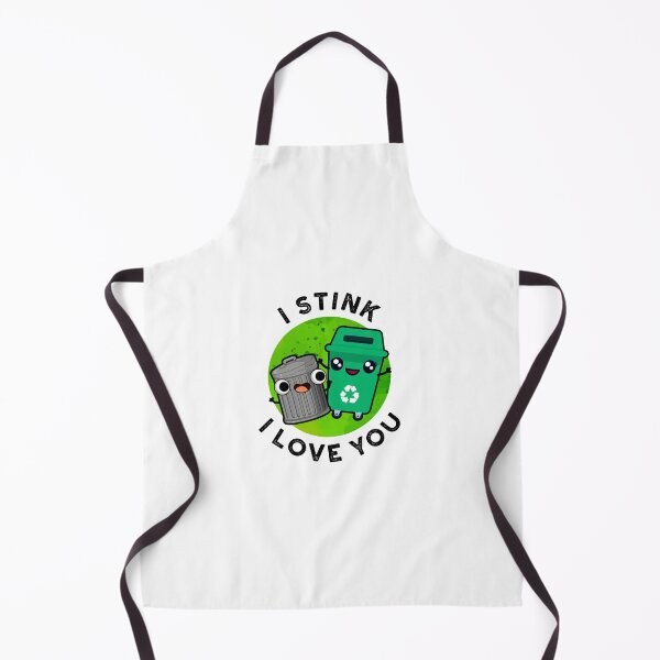 Item preview, I Stink I Love yOu Funny Garbage Puns  designed and sold by punnybone.