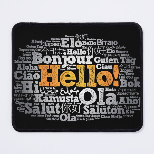 Item preview, Hello world - Hello in different languages - world HELLO day designed and sold by Tee-Star.