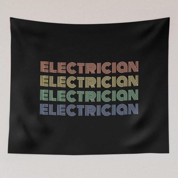 Item preview, You love your job as a Electrician - stay grounded electrician retro  designed and sold by HStudioPrints.