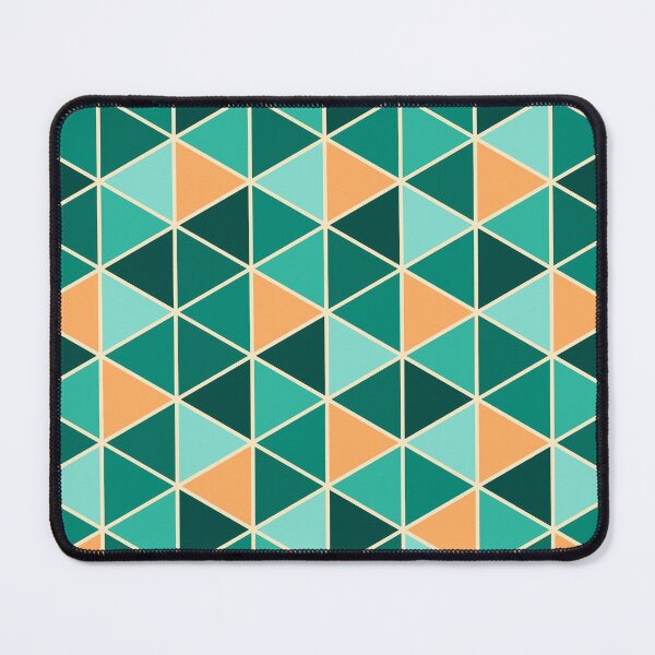 Item preview, Emerald Green Triangle Pattern designed and sold by bubblyshades.