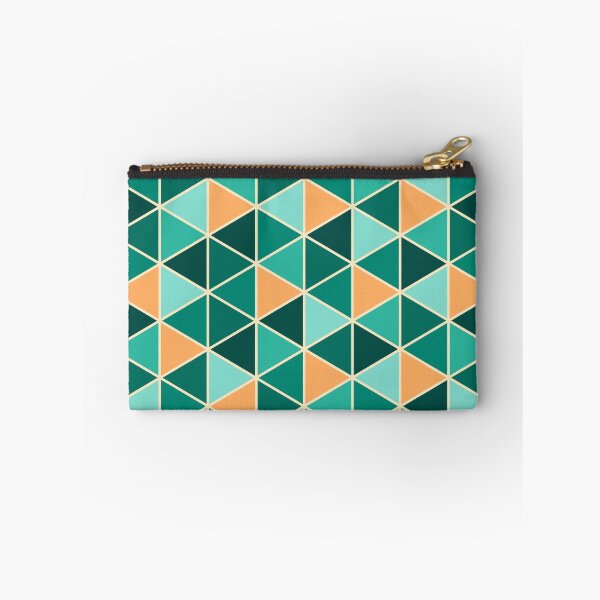 Item preview, Emerald Green Triangle Pattern designed and sold by bubblyshades.