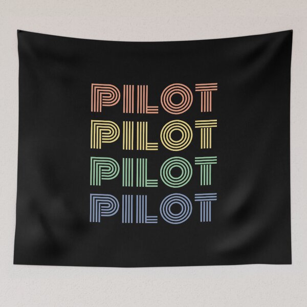 Item preview, You love your job as a Pilot  -  born to fly retro designed and sold by HStudioPrints.