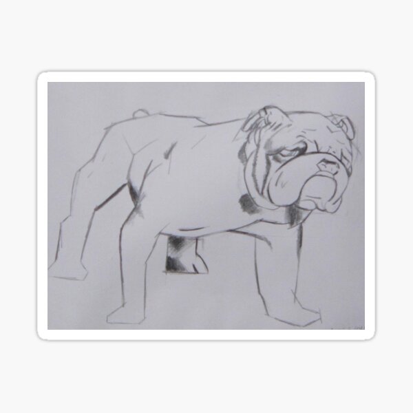 British Bulldog Sticker
