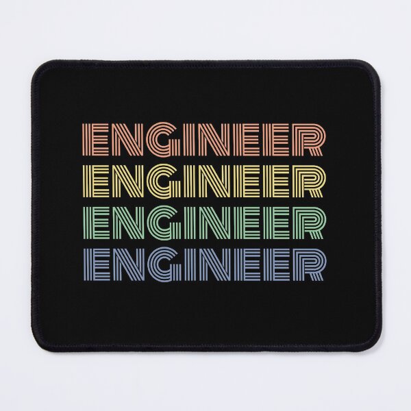 Item preview, You love your job as a Engineer  -  Worlds okayest Engineer retro designed and sold by HStudioPrints.