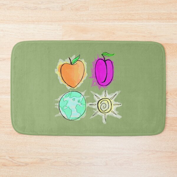 Item preview, Peach, Plum, Earth, Sun   designed and sold by OatsNPokess.
