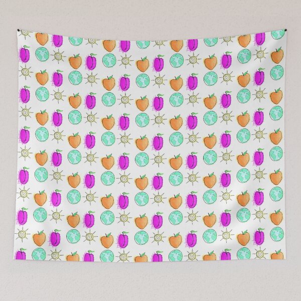 Item preview, Peach, Plum, Earth, Sun   designed and sold by OatsNPokess.