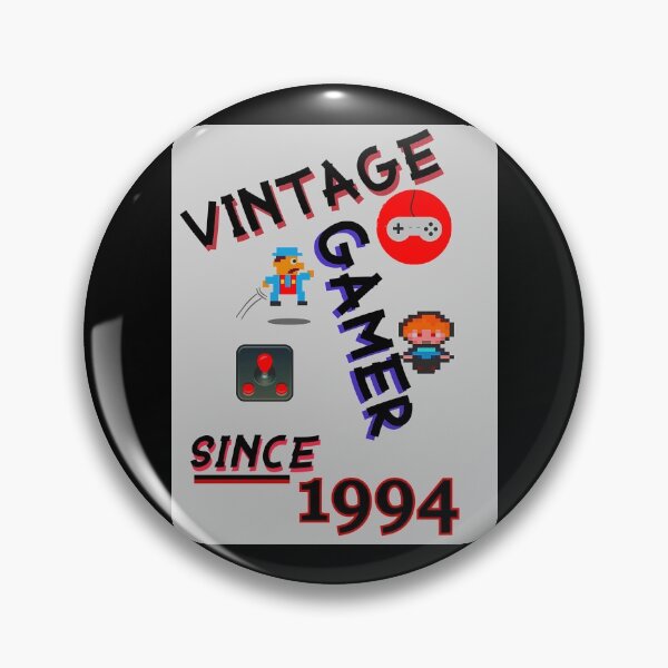 Artikelvorschau, Vintage Gamer seit 1994 entworfen und verkauft von KathteeDesign.