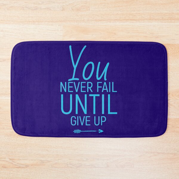 Item preview, Never fail until give up | Success method | How to win designed and sold by JJMasters.
