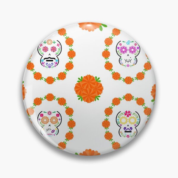 Item preview, Mexican Calaveritas (Skulls) Pattern designed and sold by mixMixtli.