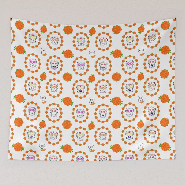 Item preview, Mexican Calaveritas (Skulls) Pattern designed and sold by mixMixtli.