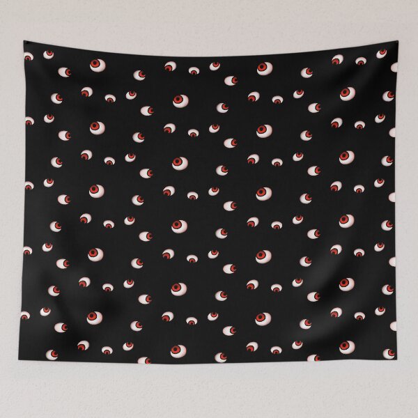 Item preview, Red eyeball pattern  designed and sold by Pottsfield-CM.