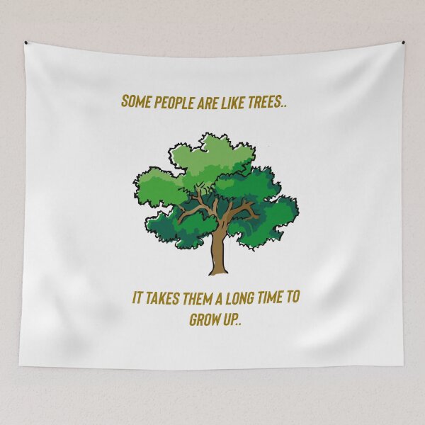 Item preview, Some people are like threes. They take a long time to grow up.  designed and sold by Kidzx6.