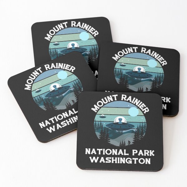 Item preview, Mt. Rainier UFO & Bigfoot Sightings  designed and sold by JosephTHooper.