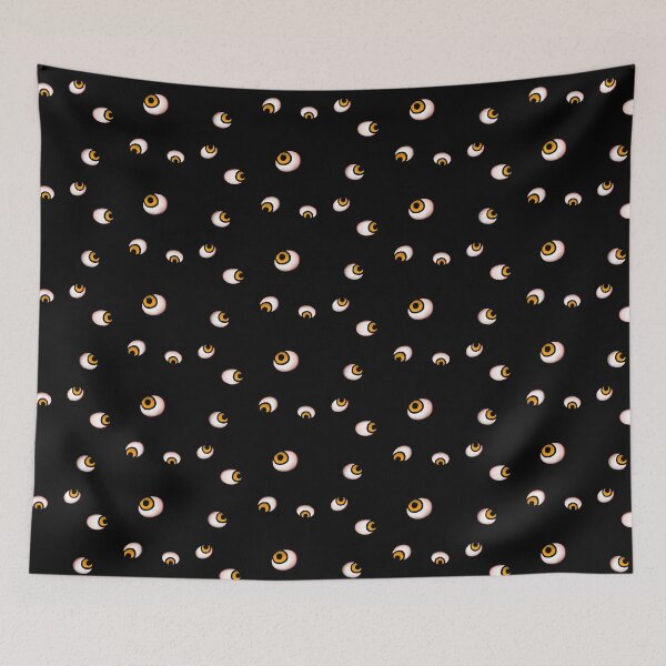 Item preview, Yellow eyeball pattern  designed and sold by Pottsfield-CM.