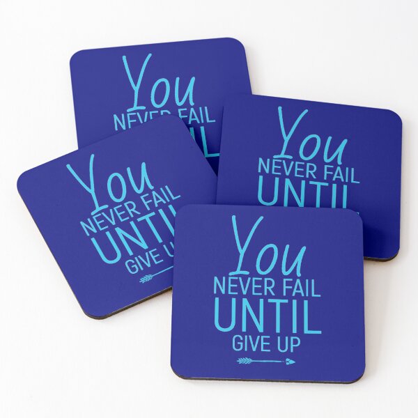 Item preview, Never fail until give up | Success method | How to win designed and sold by JJMasters.