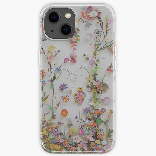 Fleurs pressées Coque souple iPhone
