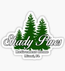 Shady Pines Sticker