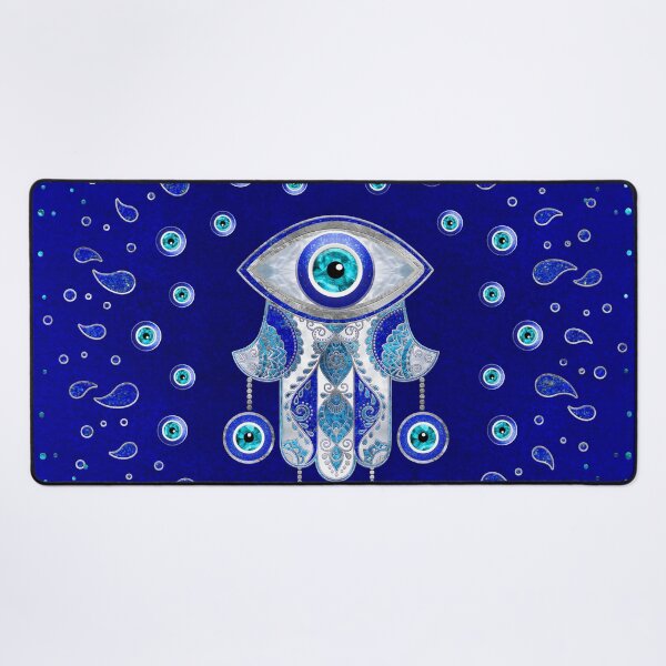 Item preview, Hamsa Hand -Evil Eye Amulet designed and sold by k9printart.