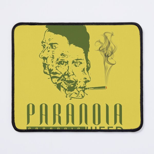 Item preview, Paranoia shirt, 90s clothing, goth clothing, optical illusion t-shirt, clothing; smoking weed designed and sold by soulaimany.
