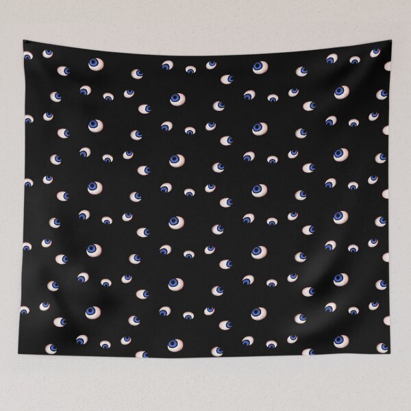 Item preview, Blue eyeball pattern  designed and sold by Pottsfield-CM.