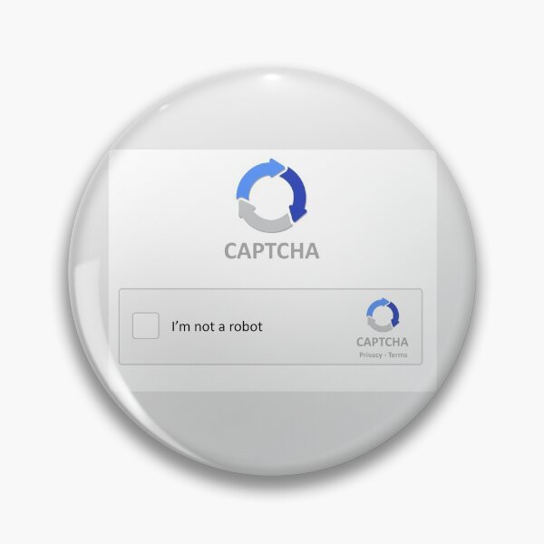Item preview, CAPTCHA IM NOT A ROBOT designed and sold by T-paw.