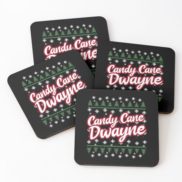 Item preview, Candy Cane Dwayne Christmas Party Name Group Graphic designed and sold by GO SHIRT-TEE.