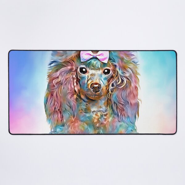 Item preview, Toy Poodle - pastel oils designed and sold by k9printart.