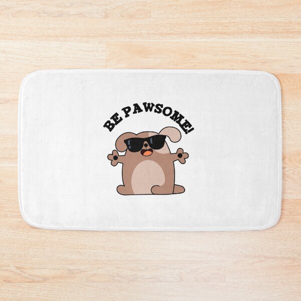 Item preview, Be Pawsome Funny Awesome Dog Puns  designed and sold by punnybone.