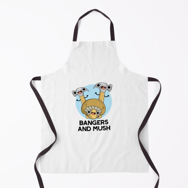 Item preview, Bangers And Mush Funny English Food Puns  designed and sold by punnybone.