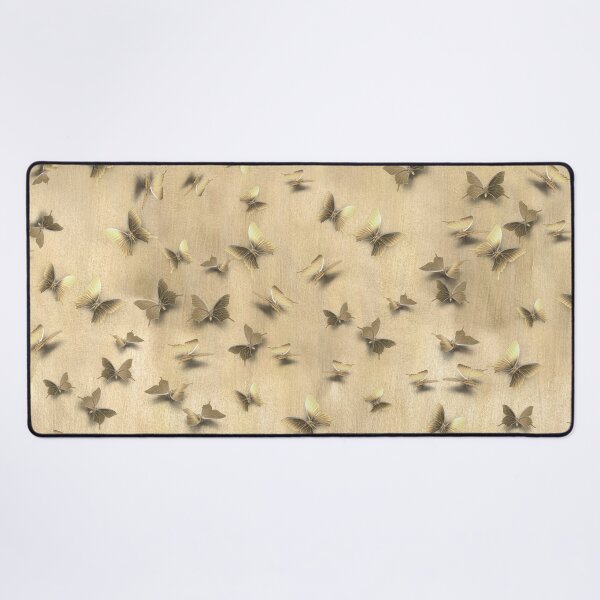 Item preview, Butterfly Chaos Golden Pastel designed and sold by k9printart.